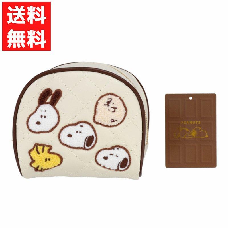 SNOOPY（スヌーピー） 爆買 チョコレートシリーズ コスメポーチ white