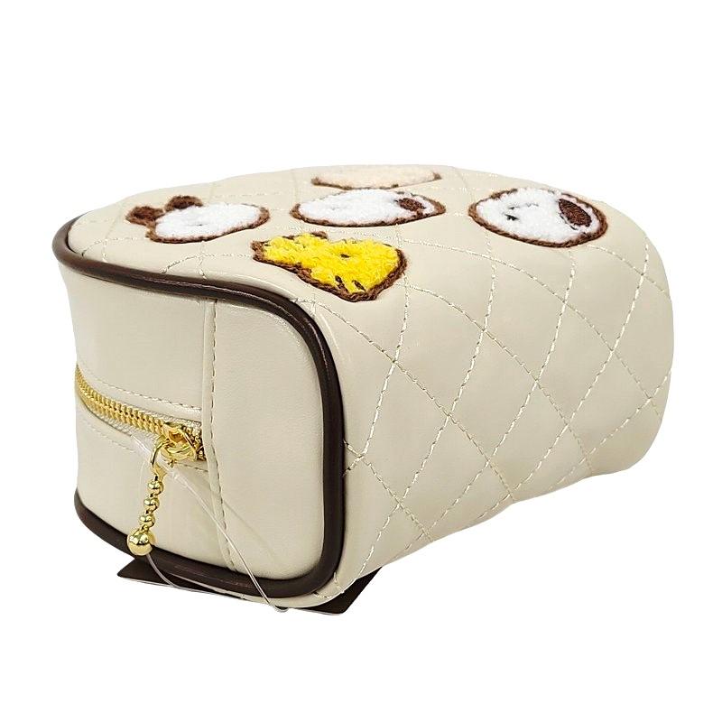 SNOOPY（スヌーピー） 爆買 チョコレートシリーズ コスメポーチ white