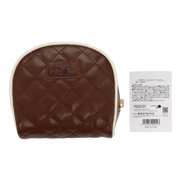 SNOOPY（スヌーピー） チョコレートシリーズ コスメポーチ brown