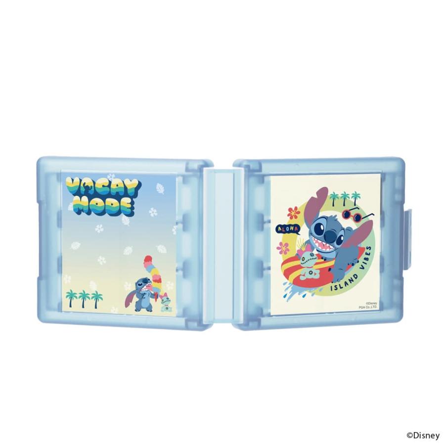 ディズニー ゲーム用 カードケース スティッチ switch switch2 microSD