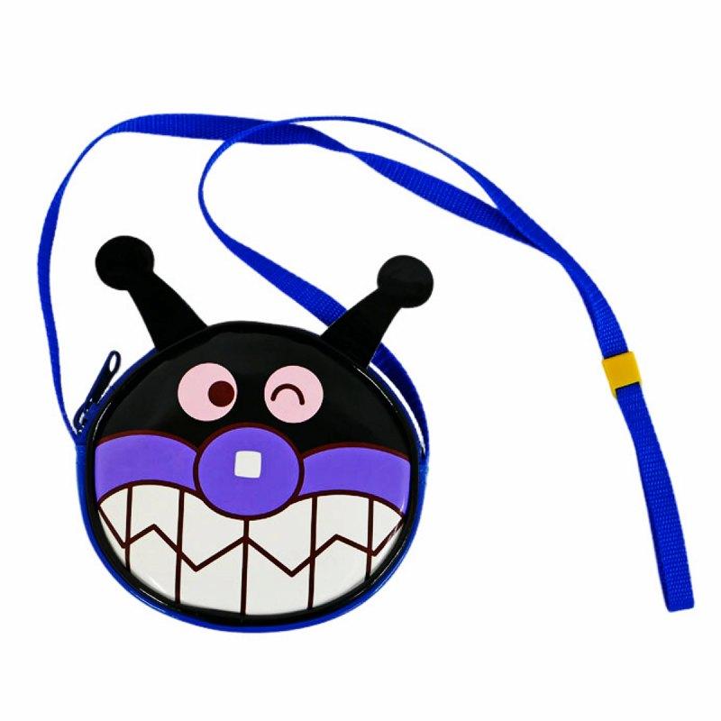 それいけ！アンパンマン ばいきんまん エナメルフェイスポシェット