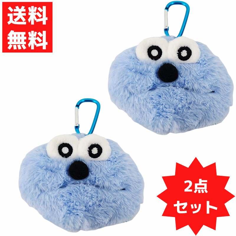 パペットスンスン ぬいぐるみポーチ 2個セット カラビナ付き スンスン