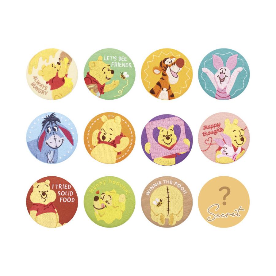 【入手困難】くまのプーさん　ミニマスコット　キーホルダー　缶バッジ　平成　希少 Disney（ディズニー） 爆買 シークレット 刺繍缶バッジ くまのプーさん