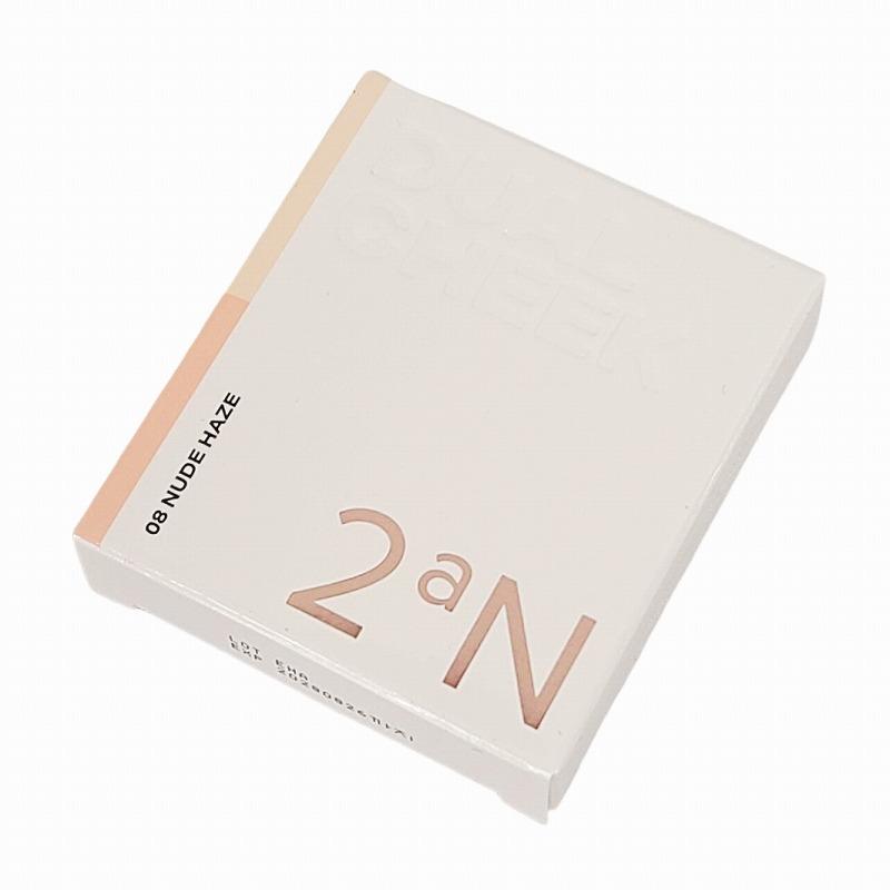 2aN（トゥーエーエヌ） チーク デュアルチーク 08 ヌード ヘイズ NUDE