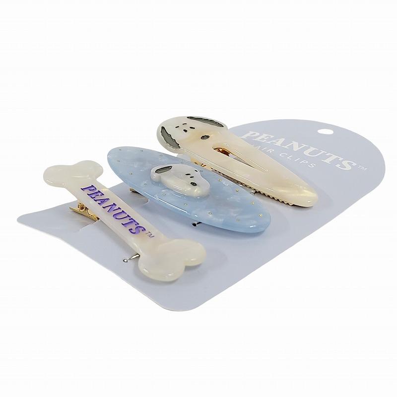 SNOOPY（スヌーピー） SN ヘアピンセット 3点セット PEANUTS ヘア