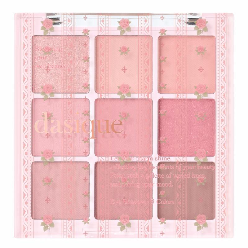 dasique 桜 アイシャドウ パレット 6点 MAD peach 下地セット dasique 爆買 デイジーク Shadow Palette シャドウパレット # 39 Rose
