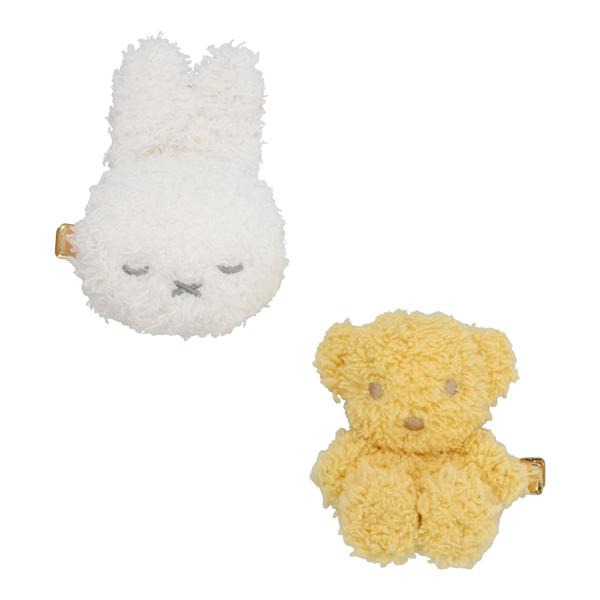 Miffy（ミッフィー） ミッフィー＆くまちゃん マスコット前髪クリップ