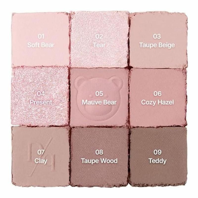 dasique デイジーク Shadow Palette シャドウパレット #29 Mauve Bear
