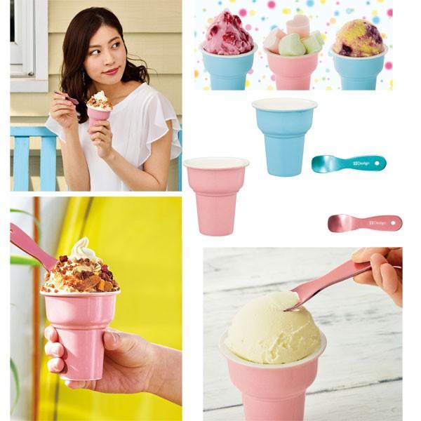 アイスクリームカップ スプーンセット 60個販売 まとめ割 ノベルティ 販促品 ギフト M095 18 販促品メルシー 通販 Yahoo ショッピング