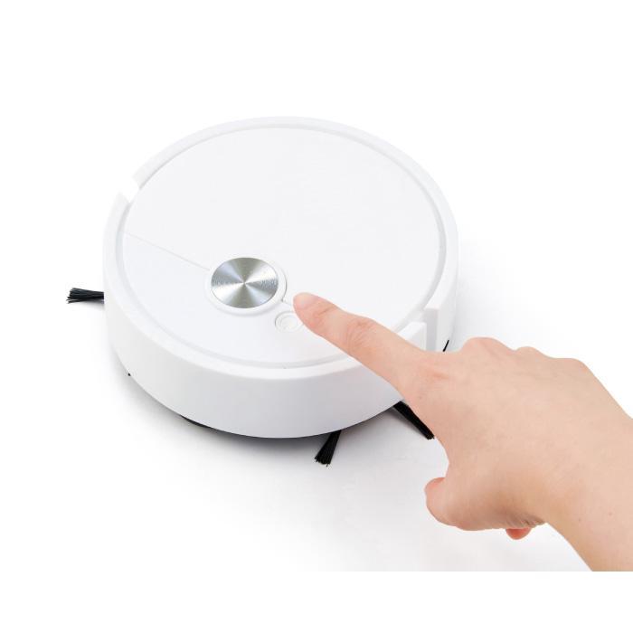 定価7990円オフ 新品 未使用 未開封 ロボット掃除機 強力吸引 3000Pa 吸引式ロボット掃除機 30個販売 自動で走って隅々まで！小回りが利く自