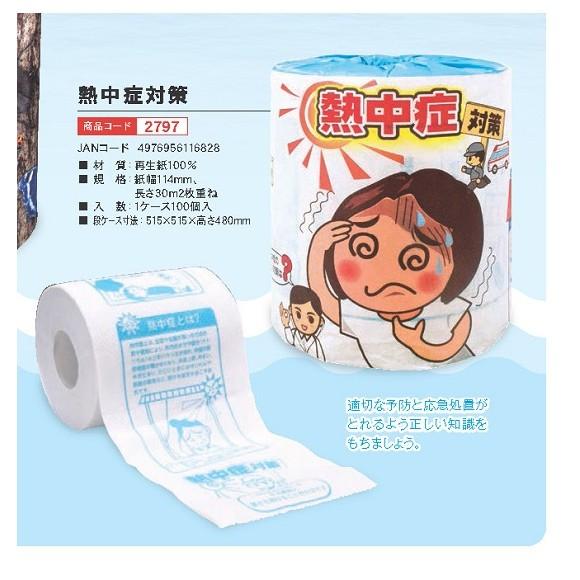超歓迎 販促用 トイレットペーパー 贈答用 個包装100個 ダブル30m 熱中症対策 景品 粗品 その他 Hlt No
