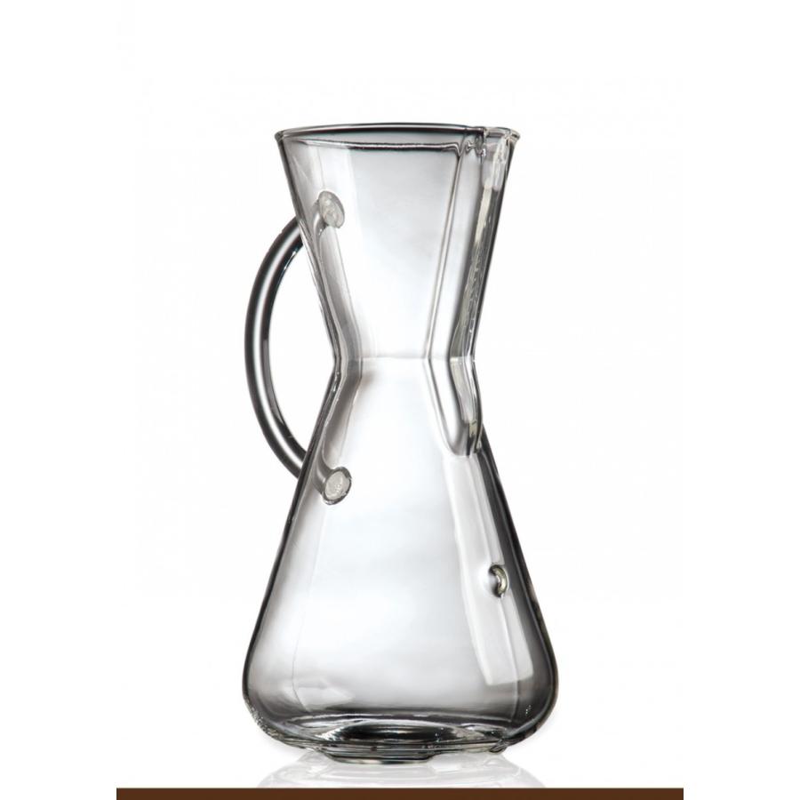 CHEMEX（ケメックス） コーヒーメーカー ガラスハンドル 3カップ用 by