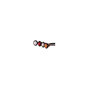 【並行輸入品】Maxxima M09300Y アンバー LED 3/4インチ ラウンドコンビネーションクリアランスマーカーライト Maxxima_5