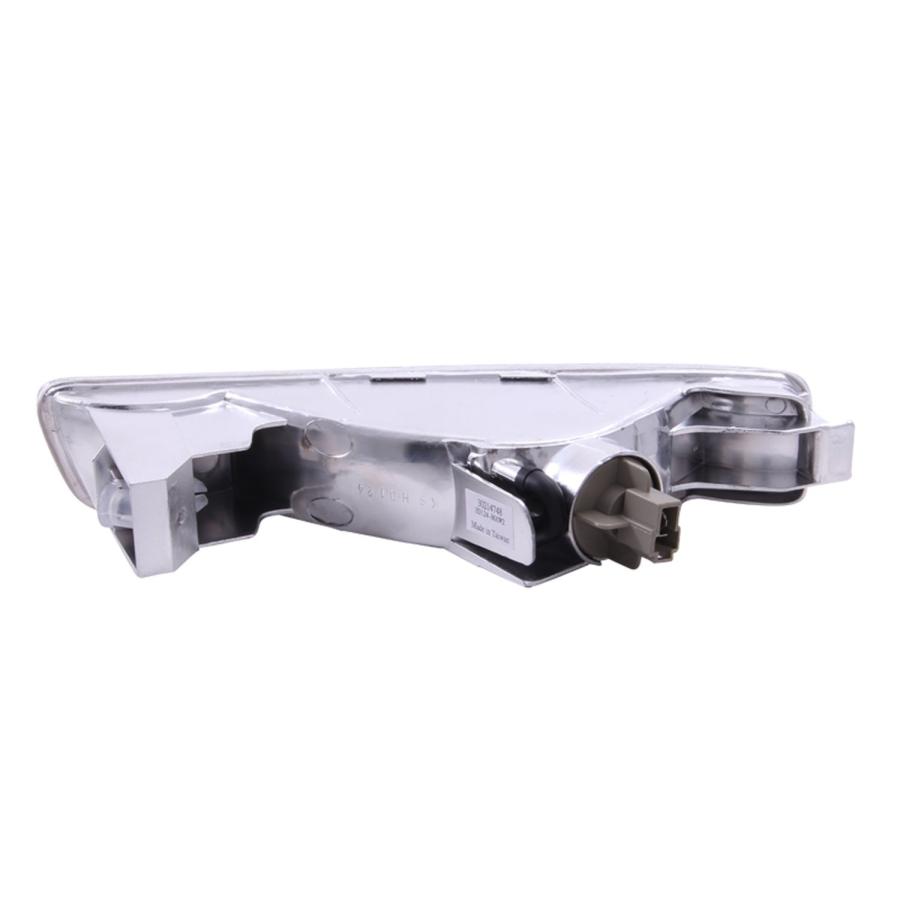 【並行輸入品】Anzo USA 511008 ホンダ アコード クローム ユーロ アンバーリフレクター付き バンパーライトアセンブリ (ペア