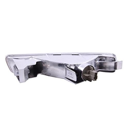 【並行輸入品】Anzo USA 511008 ホンダ アコード クローム ユーロ アンバーリフレクター付き バンパーライトアセンブリ (ペア