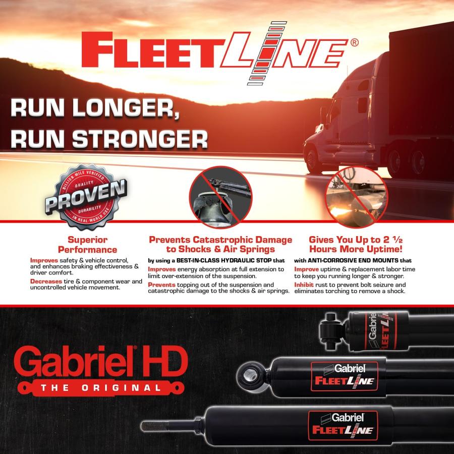 【並行輸入品】Gabriel 85319 Rear Fleetline Heavy Duty Shock Absorber Fits: 89の画像