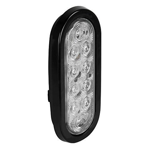 【並行輸入品】Blazer C562CATMアンバー6\"楕円形LEDストップ/ターン/テールライトとクリアレンズ Blazer Internatの画像