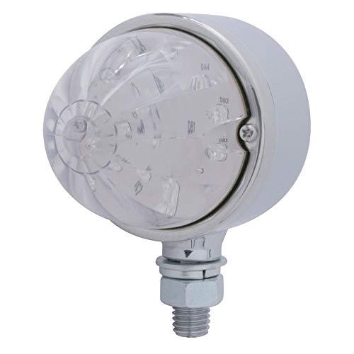 【並行輸入品】ユナイテッドパシフィック 39802 17 LED デュアル機能 スイカ シングルフェイスライト   アンバーLED/クリアレンズの画像