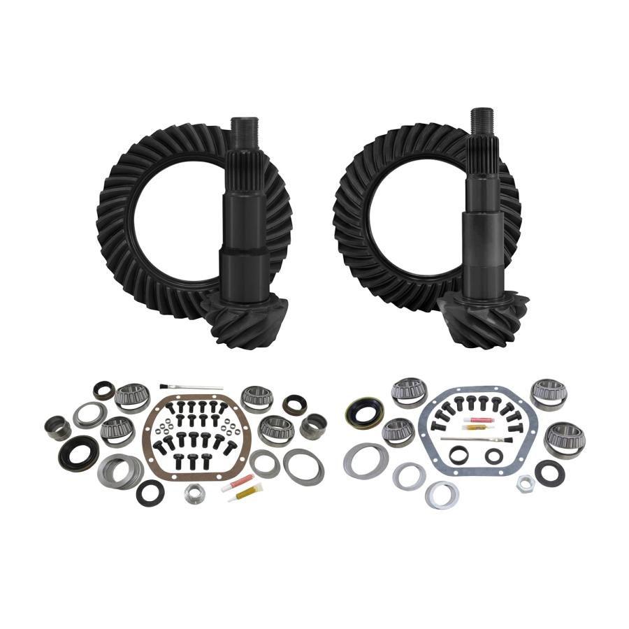 【並行輸入品】Yukon Gear \u0026 Axle (YGK012) Gear \u0026 Install Kit for Jeep JK non Ruの画像
