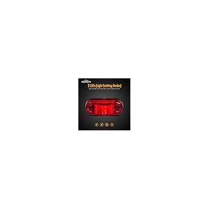 【並行輸入品】2.5インチオーバルトレーラーサイドマーカーライト2LED 4点パック Partsam 126935 Partsam Amber_8