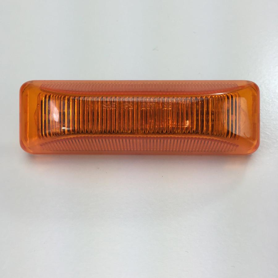【並行輸入品】LONG HAUL 4" x 1" Amber 12 Diode LED Trailer Truck Clearance Sid