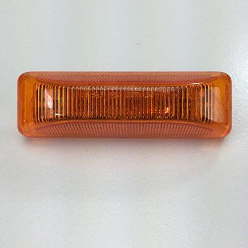 【並行輸入品】LONG HAUL 4" x 1" Amber 12 Diode LED Trailer Truck Clearance Sid