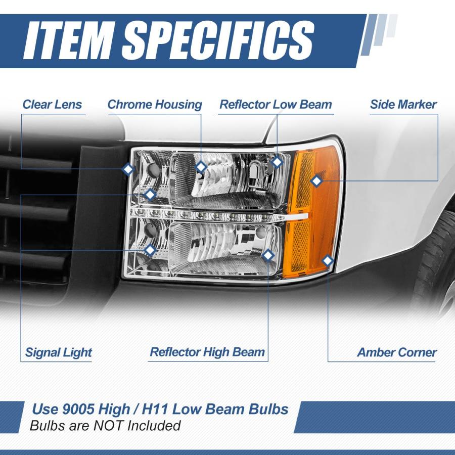 【並行輸入品】HL LED GMCSIE07 VR S LED Style ホワイト AD HL LED GMCSIE07 CH AM Auto_3