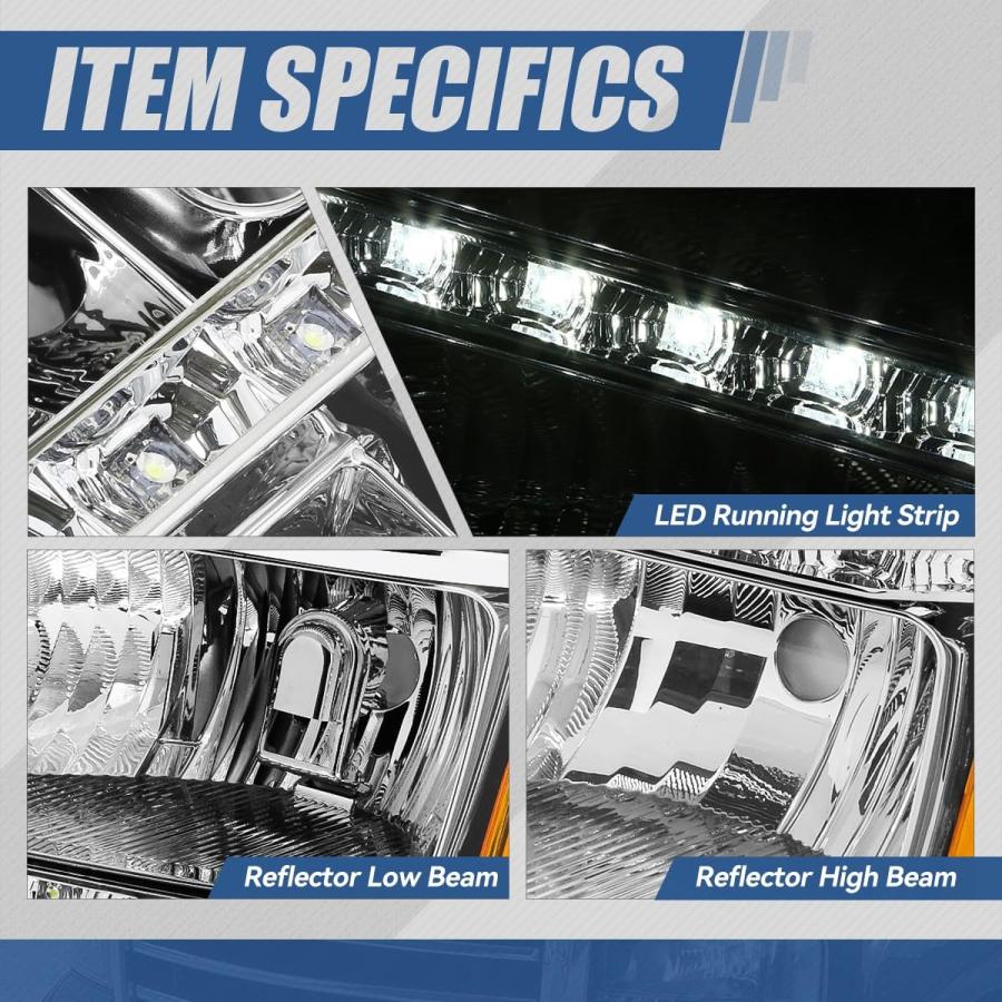 【並行輸入品】HL LED GMCSIE07 VR S LED Style ホワイト AD HL LED GMCSIE07 CH AM Auto_6