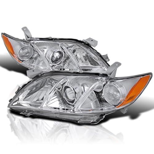 【並行輸入品】Spec D Tuning クロームハウジング クリアレンズ プロジェクターヘッドライト アンバーリフレクター付き 2007 20_1