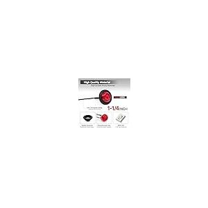 【並行輸入品】12 Pcs TMH 1 1/4 Inch Mount Red LENS \u0026 Red LED Clearance Markersの画像