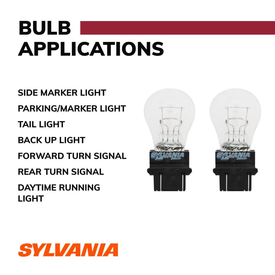 【並行輸入品】SYLVANIA 3157 Long Life Miniature Bulb, (Contains 2 Bulbs) SYLVAN_9