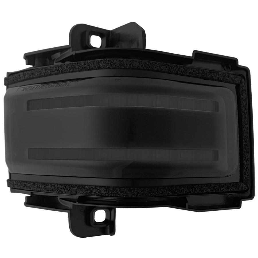 【並行輸入品】RECON Ford 17 24 スーパーデューティー F250/F350/F450 スモークサイドミラーレンズ LEDホワイトラの画像