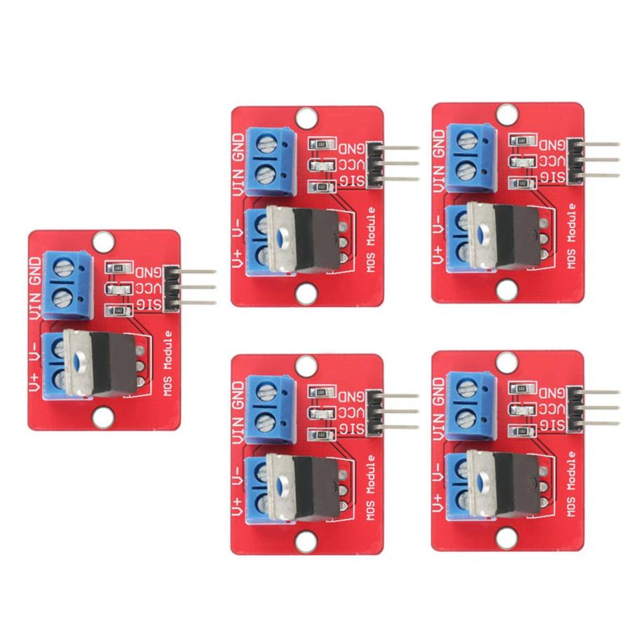 並行輸入品】5個 3.3V/5V IRF520 MOSFET ドライバーモジュール PWM出力