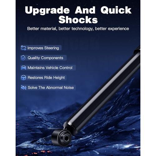 【並行輸入品】ダッジ用ショック ECCPP 2個セット フォードリアショックアブソーバー 2005 2010 クライスラー300，2006 20_7