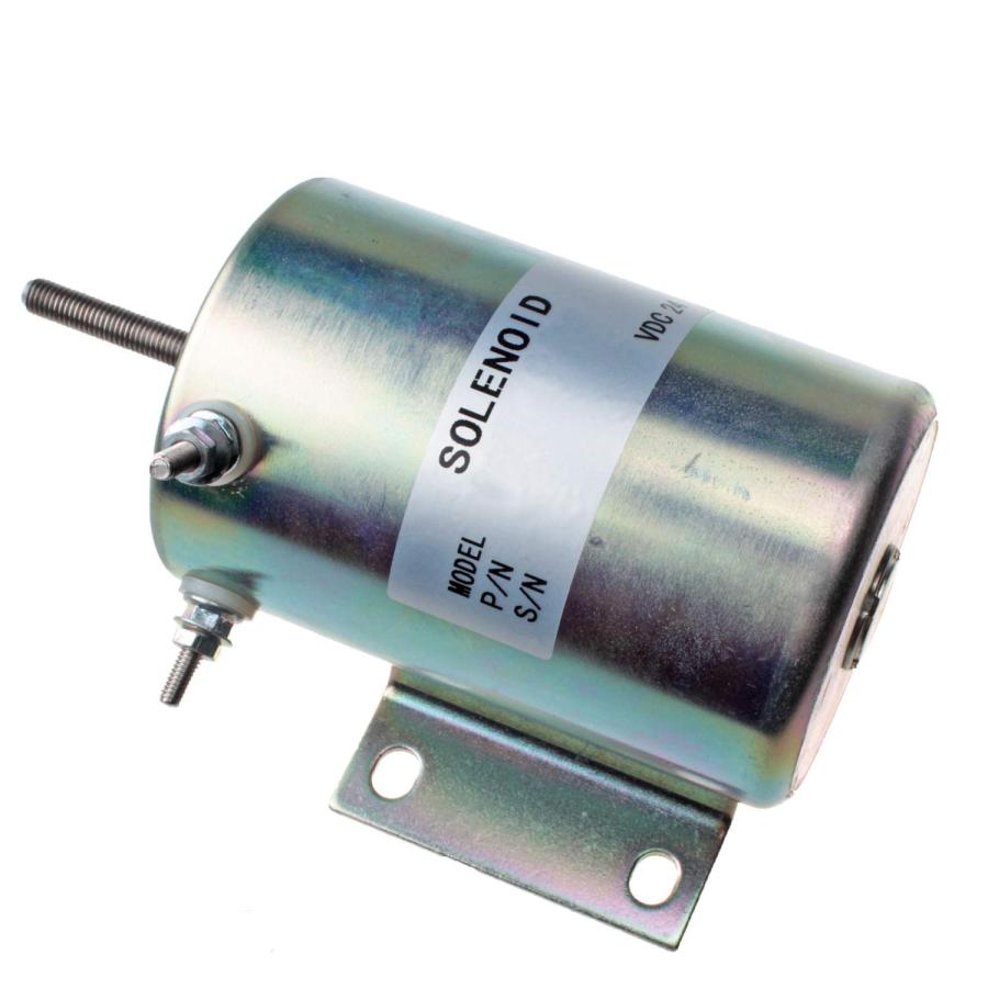 【並行輸入品】Mover Parts Fuel Shutoff Solenoid 24V for Delco 1118191 Trombett