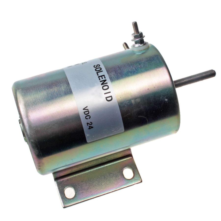 【並行輸入品】Mover Parts Fuel Shutoff Solenoid 24V for Delco 1118191 Trombett
