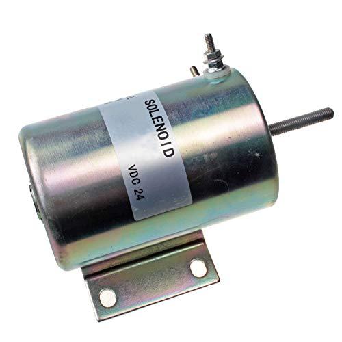 【並行輸入品】Mover Parts Fuel Shutoff Solenoid 24V for Delco 1118191 Trombett