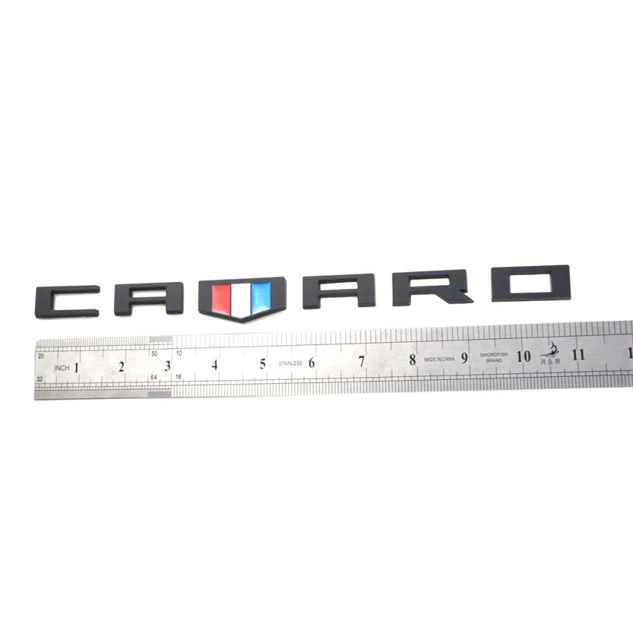 【並行輸入品】Aimoll Camaro Emblem Badges 3D Letter Replacement for Silverado_9