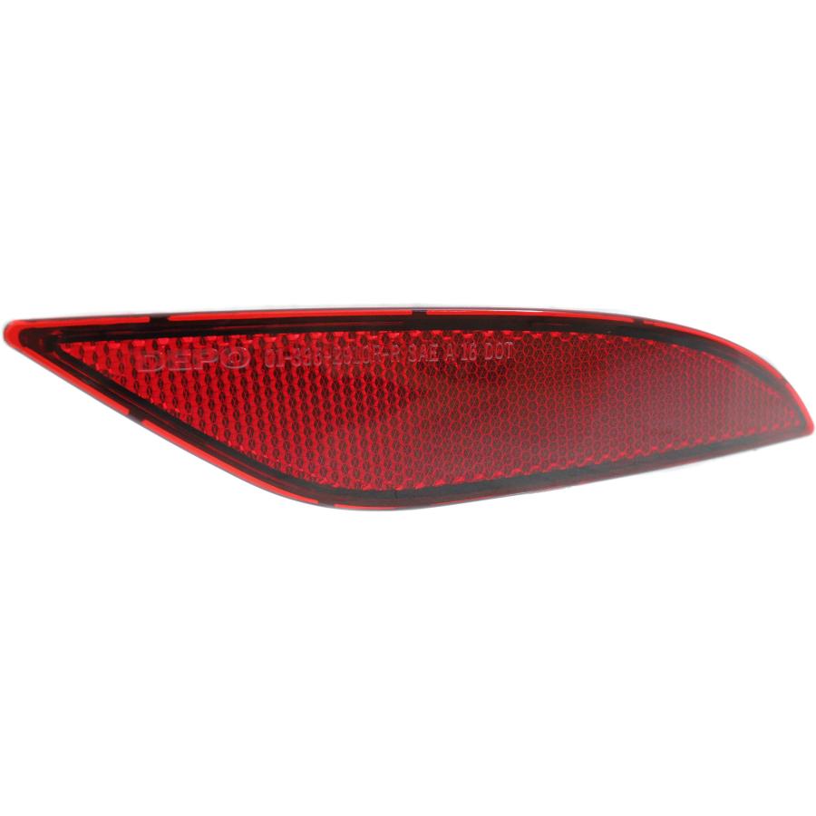 【並行輸入品】Garage Pro バンパーリフレクター 2016 2022 Chevrolet Malibu リア用 助手席側 Garage_6