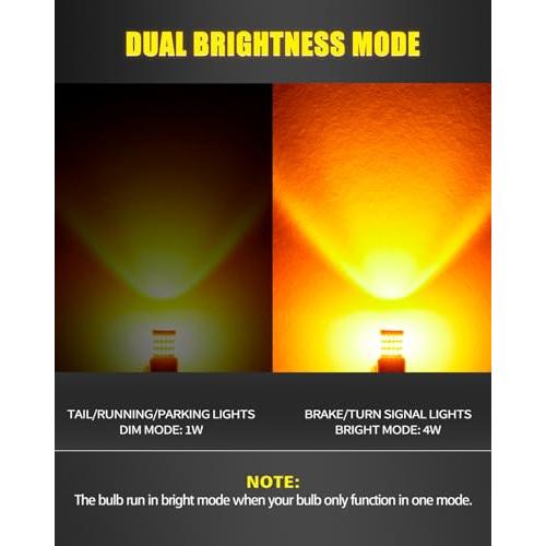 【並行輸入品】AUXLIGHT Upgraded 1156 7506 BA15S 1003 1141 1156A LED Bulbs, Ultの画像
