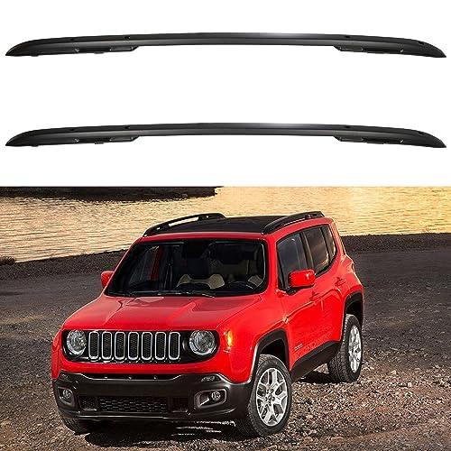 【並行輸入品】 OCPTY Roof Rack Side Rails for Jeep Renegade 2015 2022 Roof Side