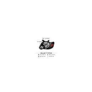 【並行輸入品】JSBOYAT ヘッドライトアセンブリ交換用 2006 2010 Ford Explorer 運転席 助手席側(ブラックハウジング_5