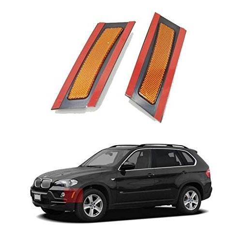 【並行輸入品】Crystal Clear/Smoke/Amber/Dark Grey/Red Lens Front Bumper Side M_1