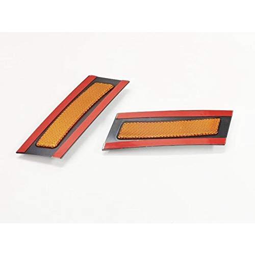 【並行輸入品】Crystal Clear/Smoke/Amber/Dark Grey/Red Lens Front Bumper Side M_7