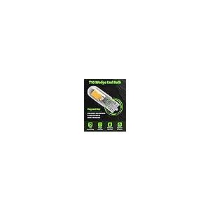 【並行輸入品】ALOPEE 10個パック T10 超高輝度 温白色 COB 光源LED電球 194 W5W 168 2825 501 ハロゲン電の画像