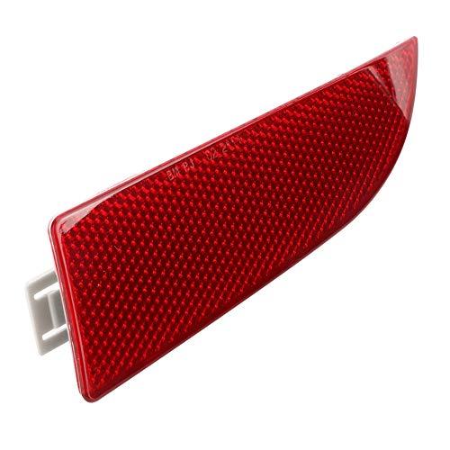 【並行輸入品】KIMISS バンパーリフレクター リアバンパー右リフレクター X3 E83 2006 2010 63147162218用 レッド