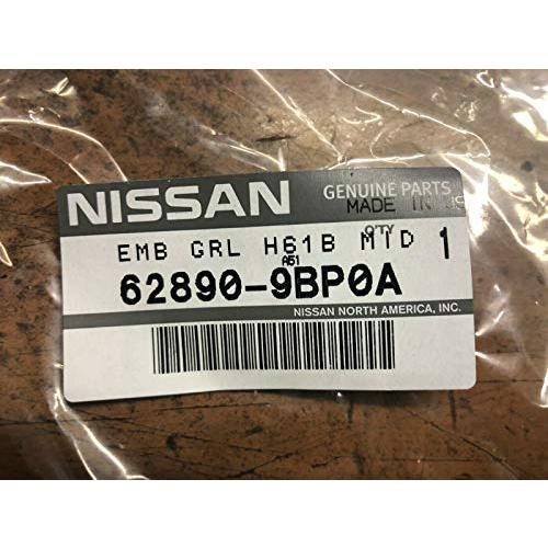 【並行輸入品】OEM ミッドナイトエディション フロントグリルエンブレム パスファインダーエクステラ フロンティア。 NEW OEM MID_9