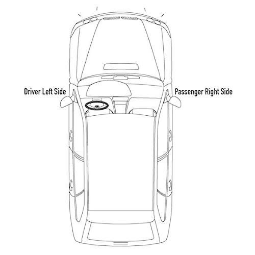 【並行輸入品】Compatible with Honda Accord Sedan Rear Reflector 2016 Passenger_7