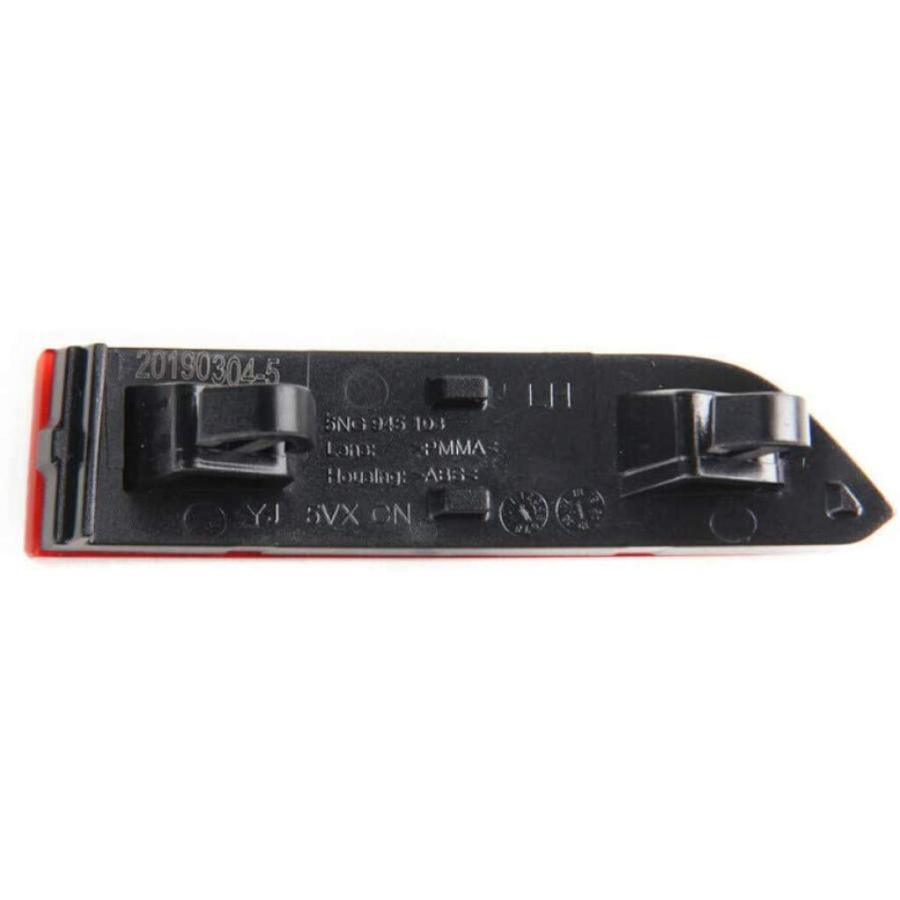 【並行輸入品】For Volkswagen Tiguan Reflector 2018 Driver Side | Rear | Outer_3