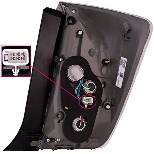 【並行輸入品】HEADLIGHTSDEPOT テールランプ 2010 2011 トヨタ プリウス ハッチうしろ側 左動かす席側テールランプアセンブリ